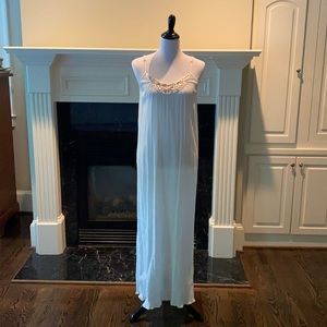 Velvet Gauze spaghetti strap maxi dress